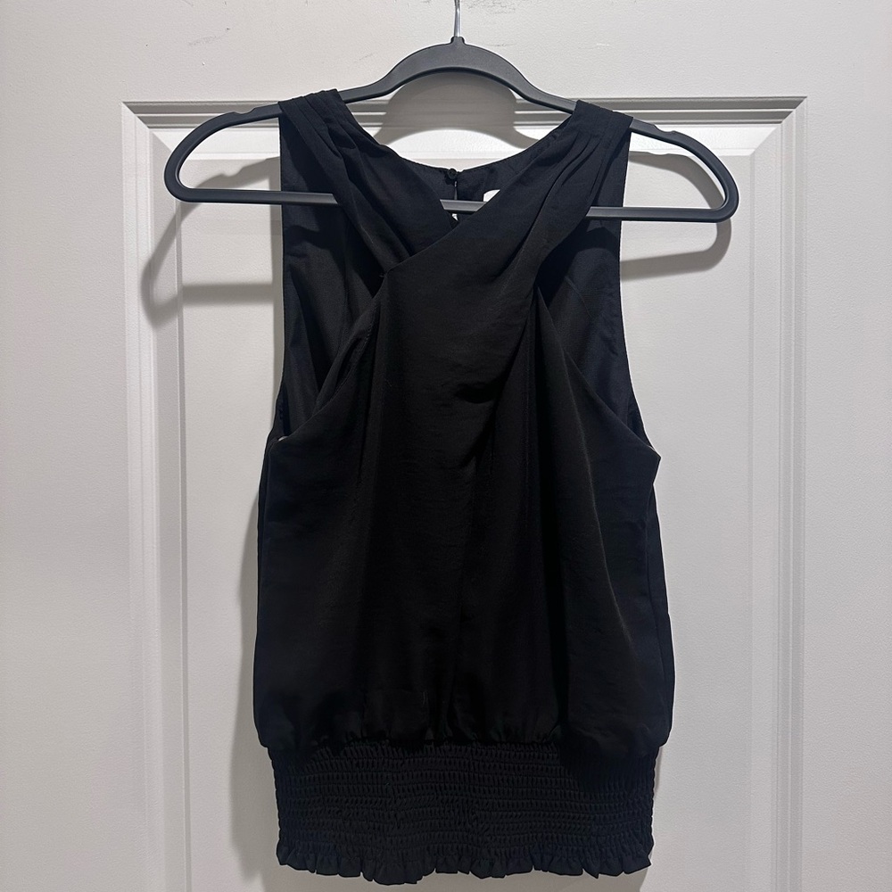 DO+BE Black Sleeveless Tank Top